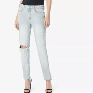 Joe’s  Taylor Hill Kass Ankle Slim Distressed Light Wash Jeans Size 28